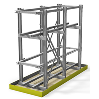 Aptus Light Seismic Battery Racks