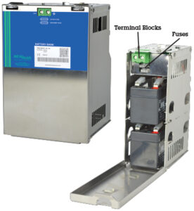 DIN Rail Mount Batteries and Cases